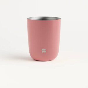 WATERDROP I NWT 12 oz Dusty Pink Matte Stainless Steel Cup Wine Glass Tumbler